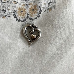 James Avery Heart Pendant (Large)